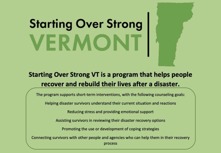 Free Community Support Group for Flood Survivors