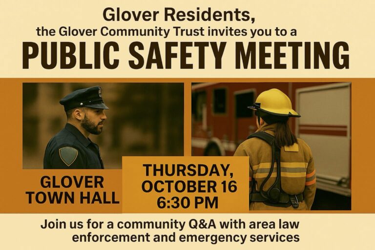 Public Safety Meeting October 16th