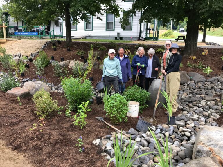 Glover Rain Garden Project Complete